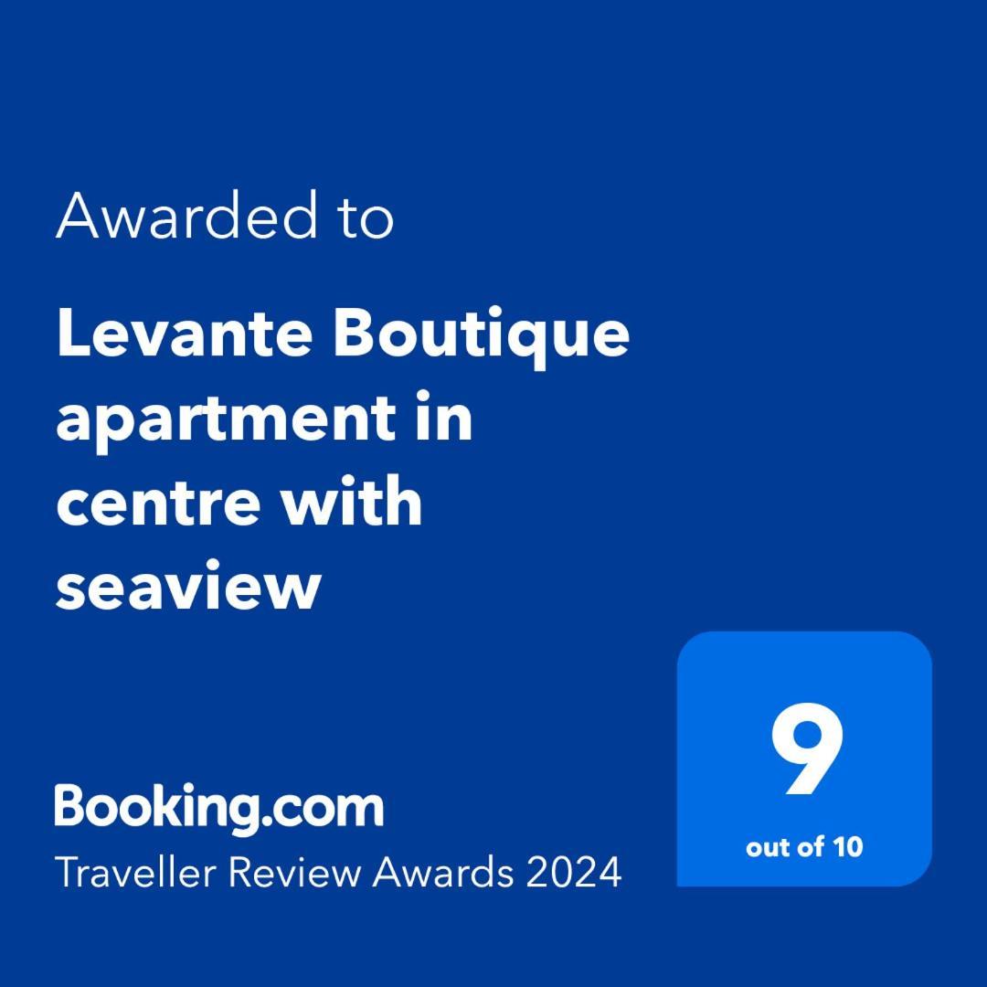 Appartement Levante Boutique In Centre With Seaview *
